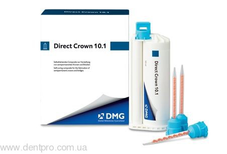 Direct Crown 10.1 (DMG), пластмасса для провизорных конструкций сверхдлительного ношения - 1