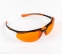 Очки защитные от УФ-излучения Юнивет (Италия) оранжевые, незапотевающие с силиконовой накладкой (Univet 5х3.03.33.04 orange) - 2