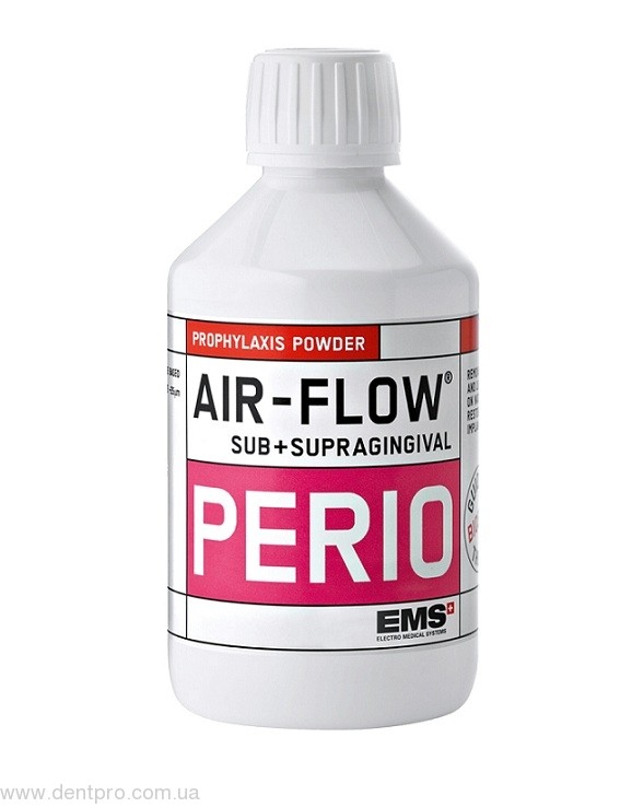 Порошок на основе глицина (Glycine) для профессиональной чистки EMS Air-Flow Perio, баночка 120г (оригинал) - 19856