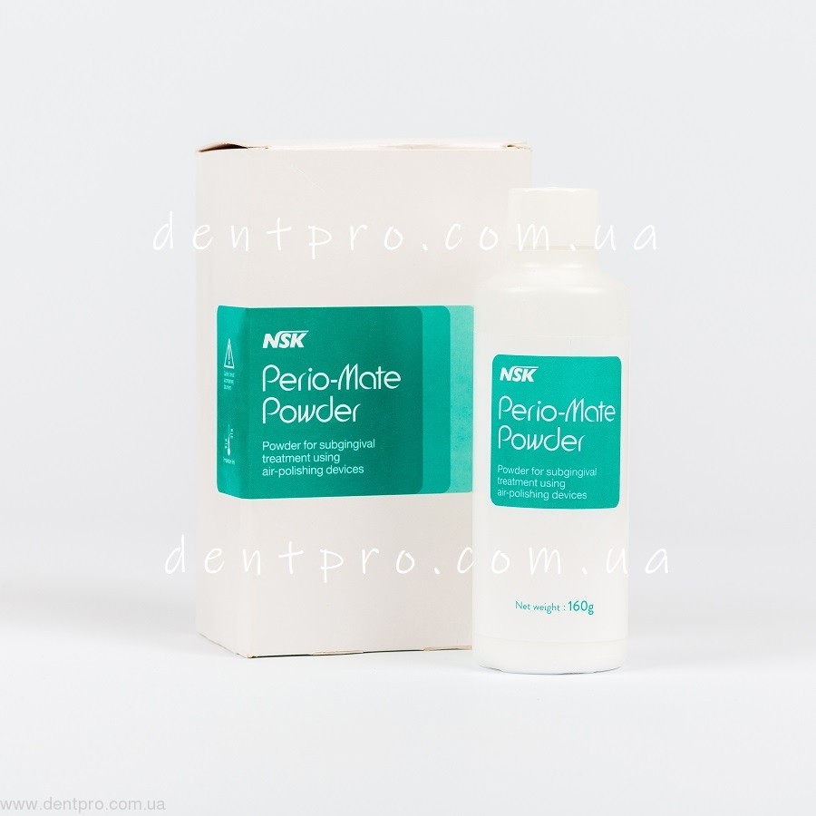 PerioMate Powder NSK (ПериоМейт НСК), порошок на основе глицина для поддесневых операций, баночка 160г