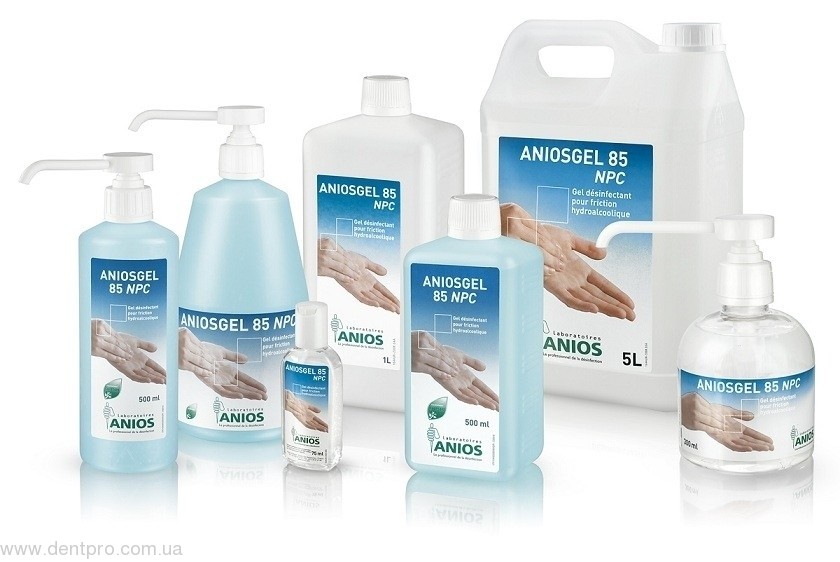 Аниосгель 800 UA (Aniosgel 800 UA), спиртовой гель для гигиенической дезинфекции кожи рук 
