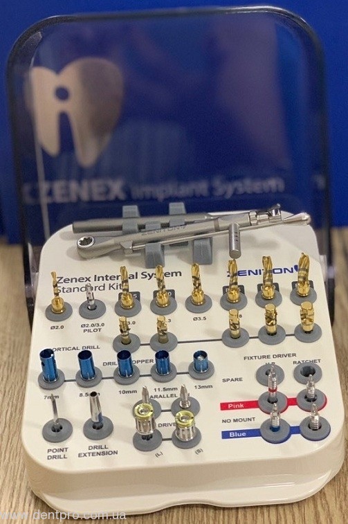 АКЦИЯ (!) При покупке 30 имплантов Zenex Active, хирургический набор Zenex Standart Kit Вы получаете в Подарок (!)