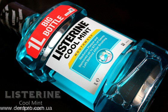 Листерин (Listerine) флакон 1л, ополаскиватель для полости рта (концентрат) - 17516