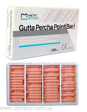 Гутта Перча Бар (Gutta Percha Point Bar), гуттаперчевые бары, 100шт/уп - 18292