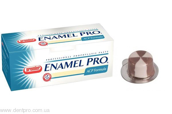 Энамель Про (Enamel Pro) полировочная паста с фтором, вкус клубники, в унидозах по 2г, абразивность грубая