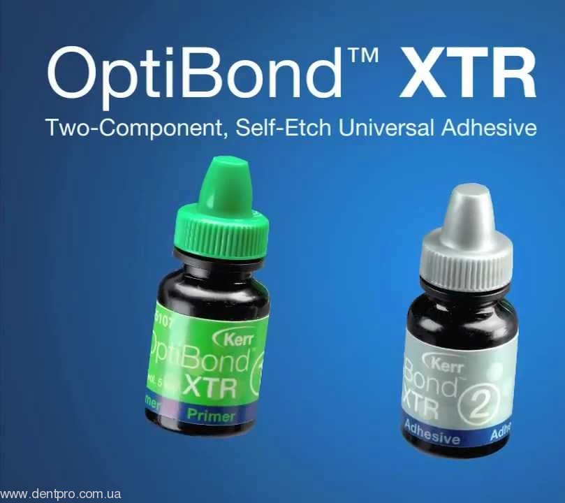 ОптиБонд ИксТР (Optibond XTR) двухкомпонентная адгезивная система VI поколения, 10мл - 18839
