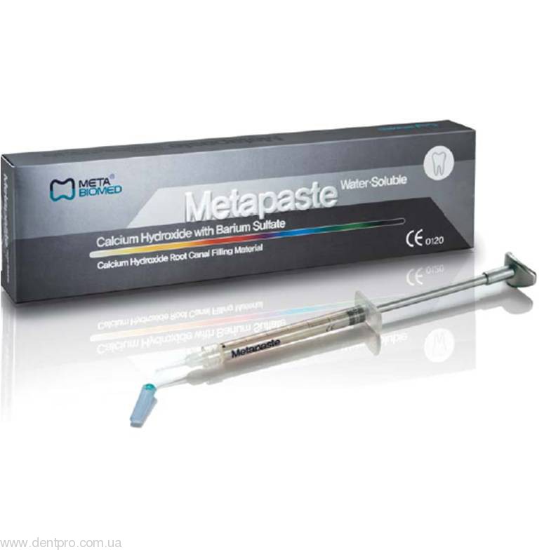 Метапаста (Metapaste, Meta Biomed) гидроокись кальция для каналов, шприц 2.2г - 19494