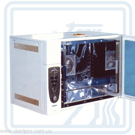 Стерилизатор ГП-80-400 для стерилизации, дезинфекции и сушки горячим воздухом медицинских инструментов и материалов. Объем камеры 80л.