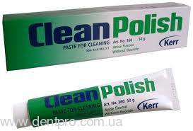 КлинПолиш (CleanPolish) полировочная паста для чистки и полировки (Клин Полиш, Clean Polish), тюбик 50г - 17527