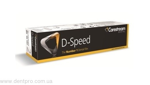 D-Speed Carestream Dental Film, пленка рентгеновская дентальная 3x4см (ранее называлась Кодак / Kodak Д-Класс), упаковка 100шт - 17194