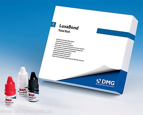 ЛюксаБонд (LuxaBond-Total Etch, DMG) адгезив двойного отверждения, набор 3 флакона по 5мл - 18335