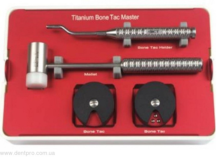 Набор пинов для фиксации мембран, MCT TBM-01, полный набор с молоточком