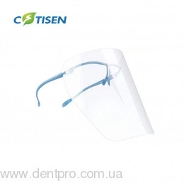 голубая оправа