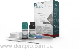 Whiteness HP maxx 35, фотоактивируемый отбеливающий гель на основе 35% перекиси водорода. Мини набор для одного пациента.