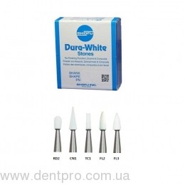 Головка полировочная Dura White (Арканзас), для углового наконечника RA, 1 штука