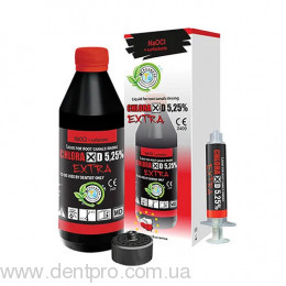 Хлораксид Экстра (Chloraxid), 5.25% раствор гипохлорида натрия, флакон с адаптером