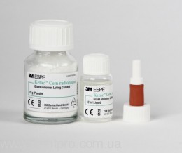 Кетак-Цем (Ketac-Cem Radiopaque) стеклоиномерный материал (цемент) для фиксации ортопедических конструкций