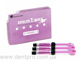 Эстелайт Сигма Квик трех-шприцевый набор (Estelite Sigma Quick 3 Syringe Kit), 3 шприца по 3,8г (A2; A3; OA3)