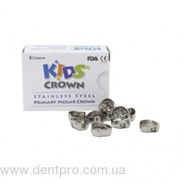 Детские коронки Kids Crown, 5 штук (верх лево)